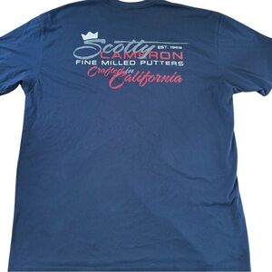 SCOTTY CAMERON GALLERY Circle T Fine Milled Putters Crafted in Cali Tee XXL Navy